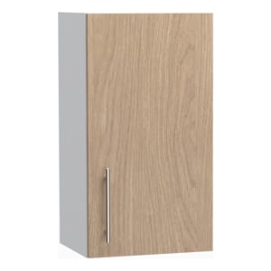 Wickes Orlando Scandi Oak Slab Wall Unit - 400mm