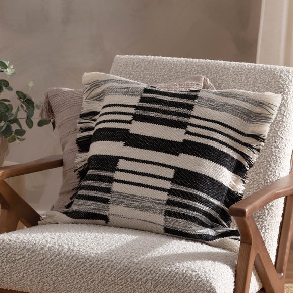 Torode Woven Striped Square Cushion