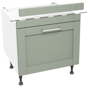 Wickes Ohio Reed Green 600mm Belfast Sink Unit