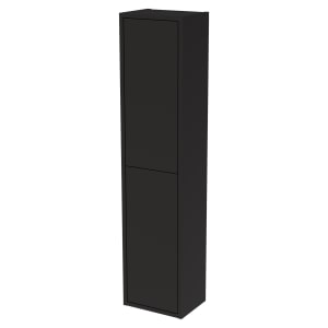 Wickes Tallinn Graphite Push to Open Wall Hung Tower Unit - 1300 x 300mm