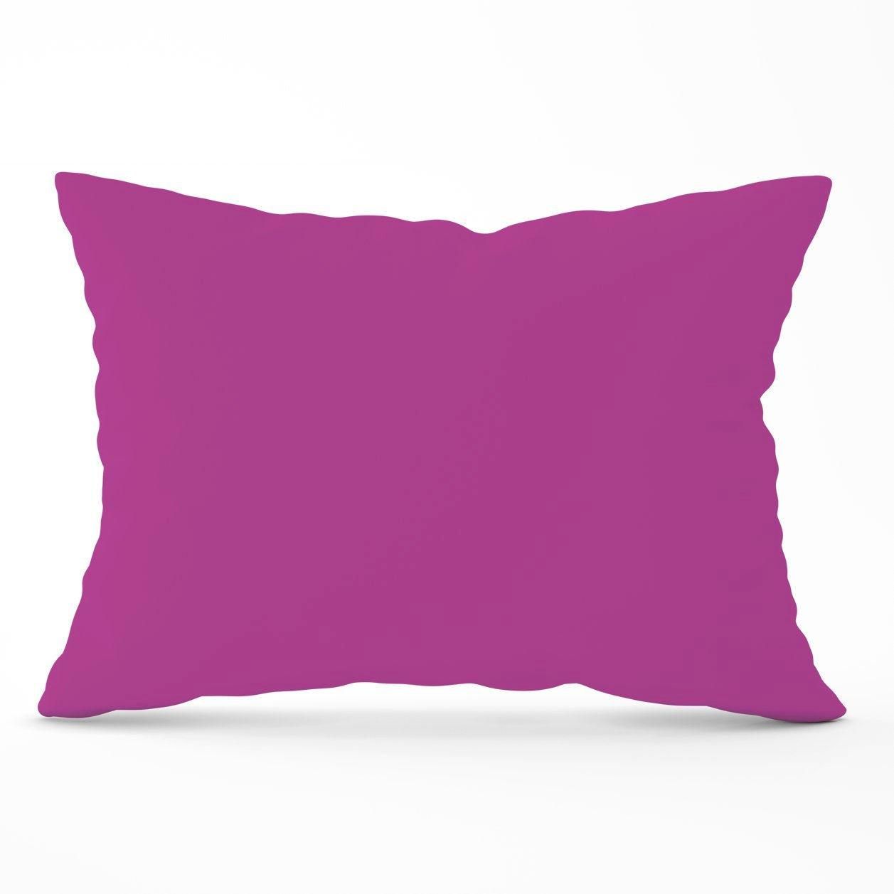 Warren Reed - Designer Fuchsia Plum Cushions in Purple