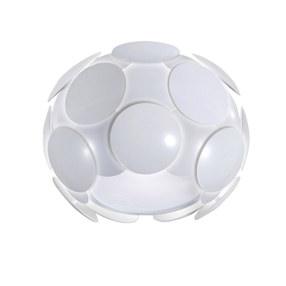 Netlighting Santina Modern 1 Light Wall Lamp E27 in White