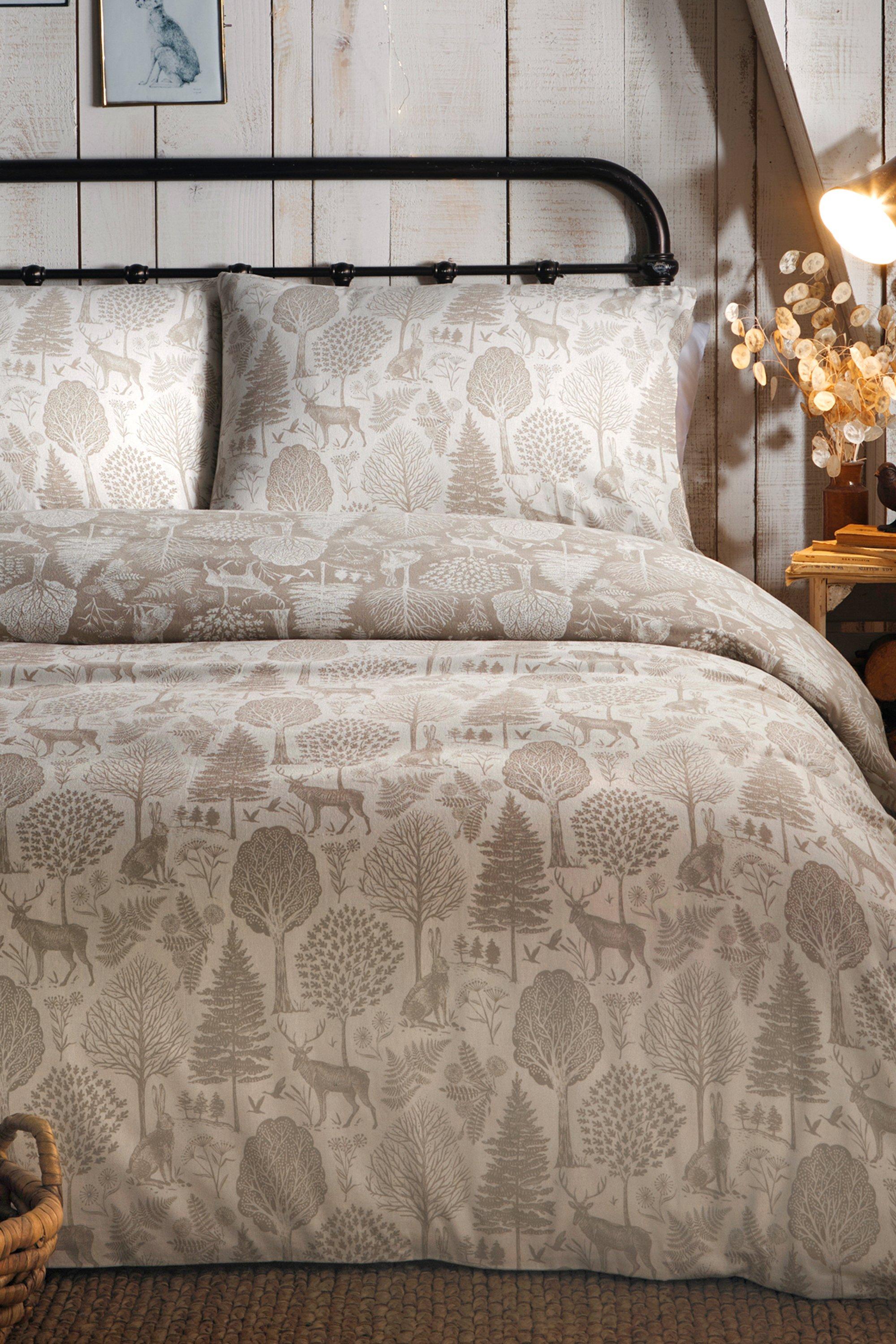 Brushed Winter Forest Superking Duvet Set
