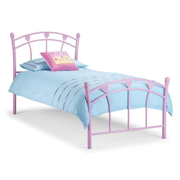 Jemima Pink Metal Bed