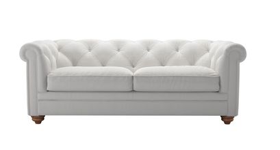 Patrick 2.5 Seat Sofabed in Alabaster Brushed Linen Cotton - sofa.com