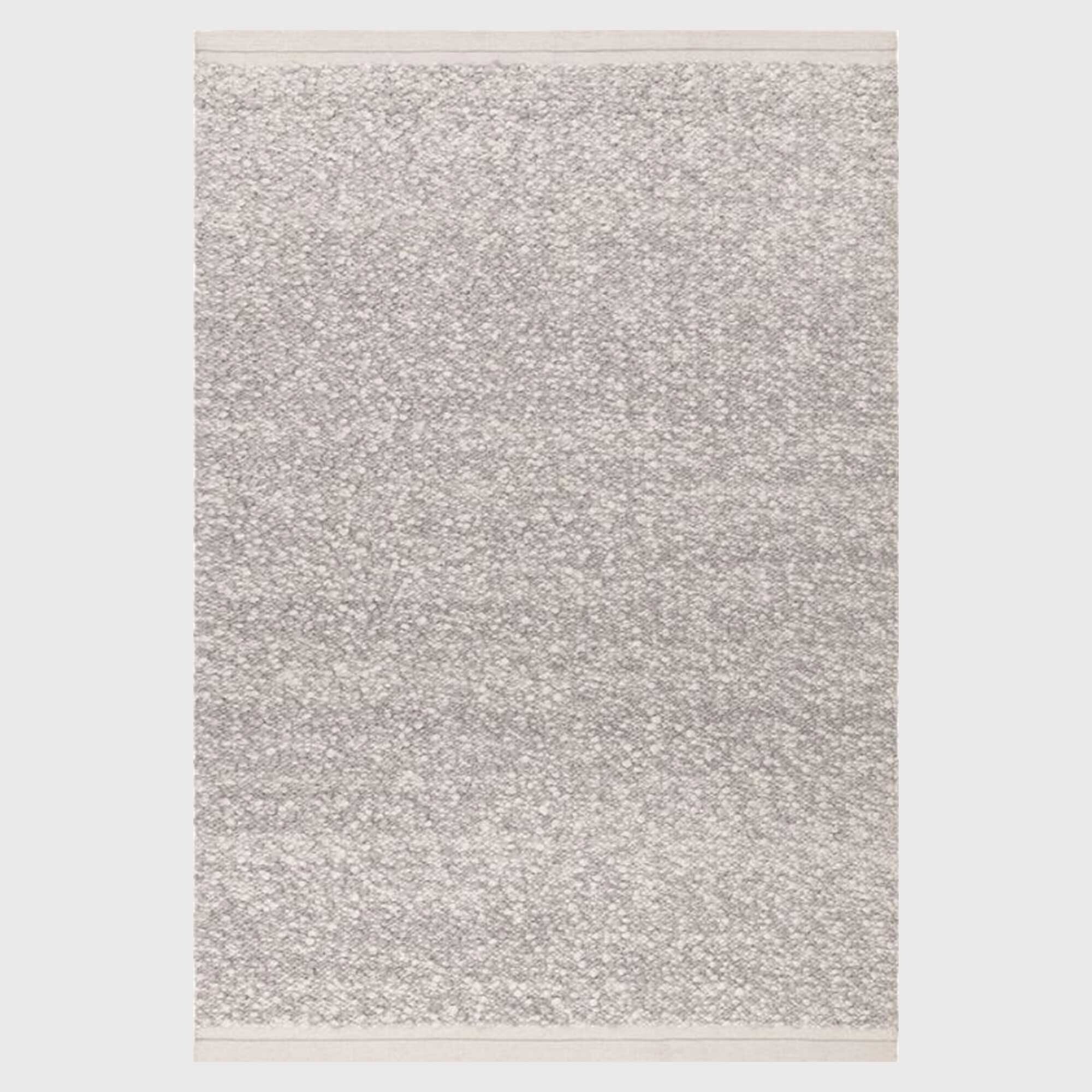Coen 120x170cm Rug Silver, Square Wool Blend | Barker & Stonehouse