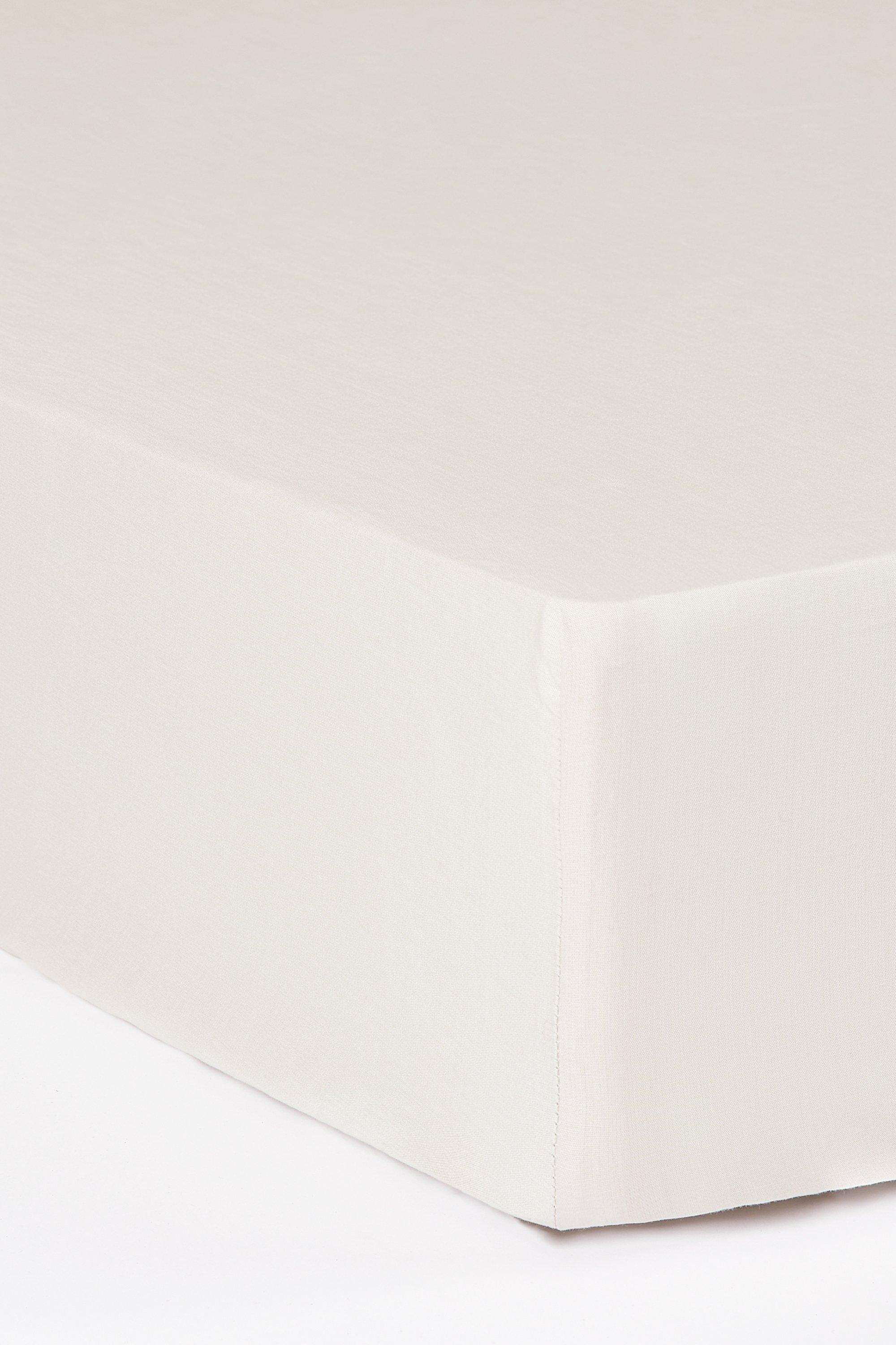 Cotton Rich King Fitted Sheet