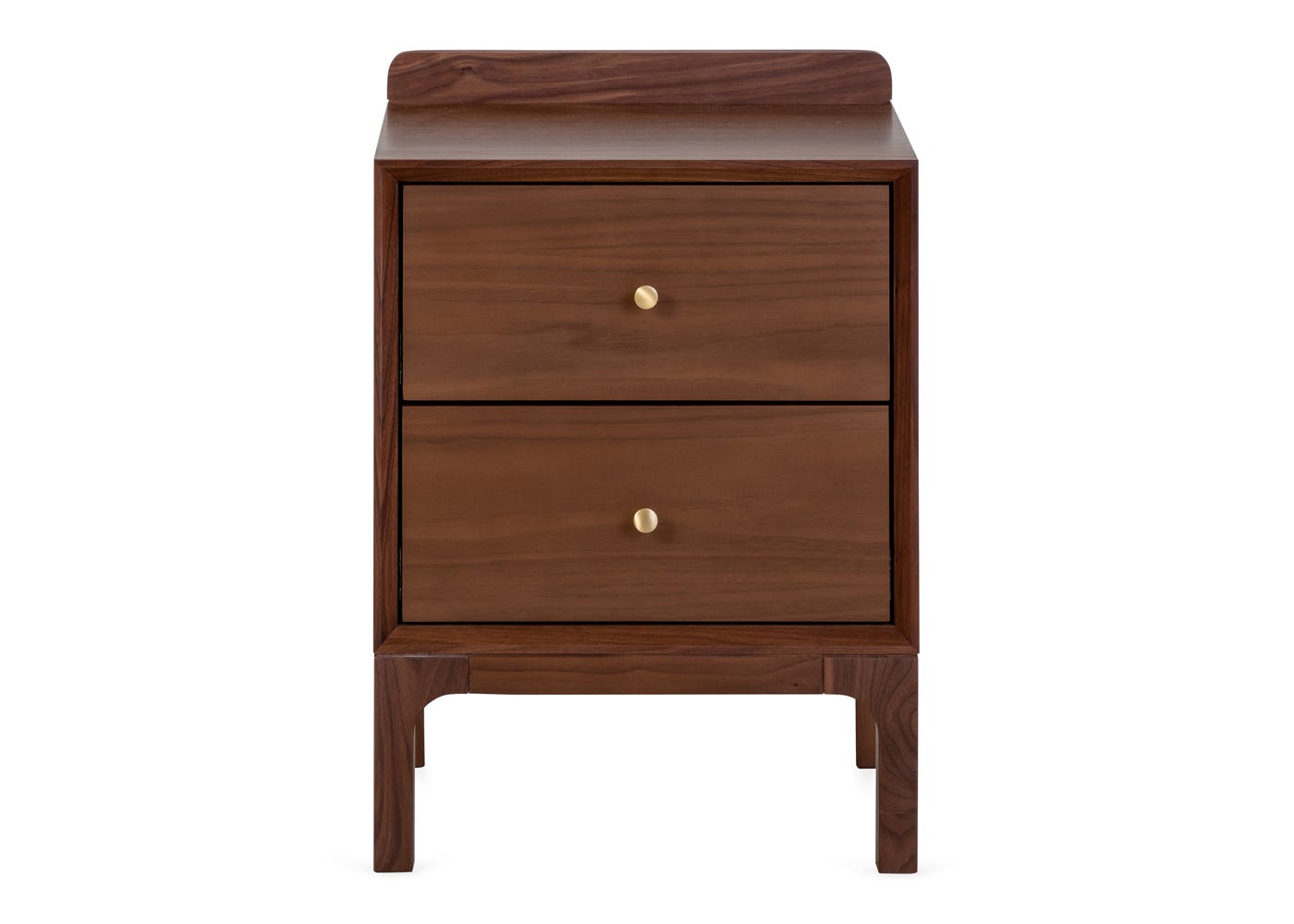 Heal's Artie Bedside Table Walnut