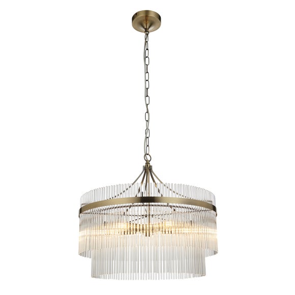Return - Vogue Langdon 5 Light Chandelier, Brass 5