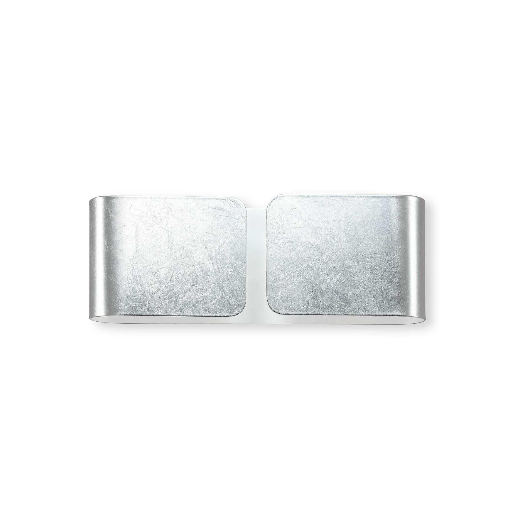 Netlighting Clip 2 Light Indoor Small Wall Light Silver G9