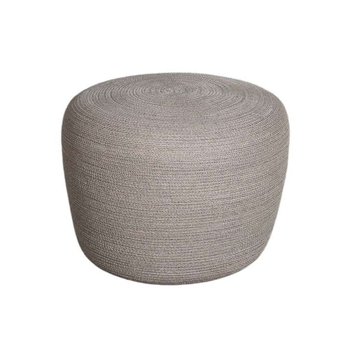 Cane-line Circle Small Footstool, Taupe