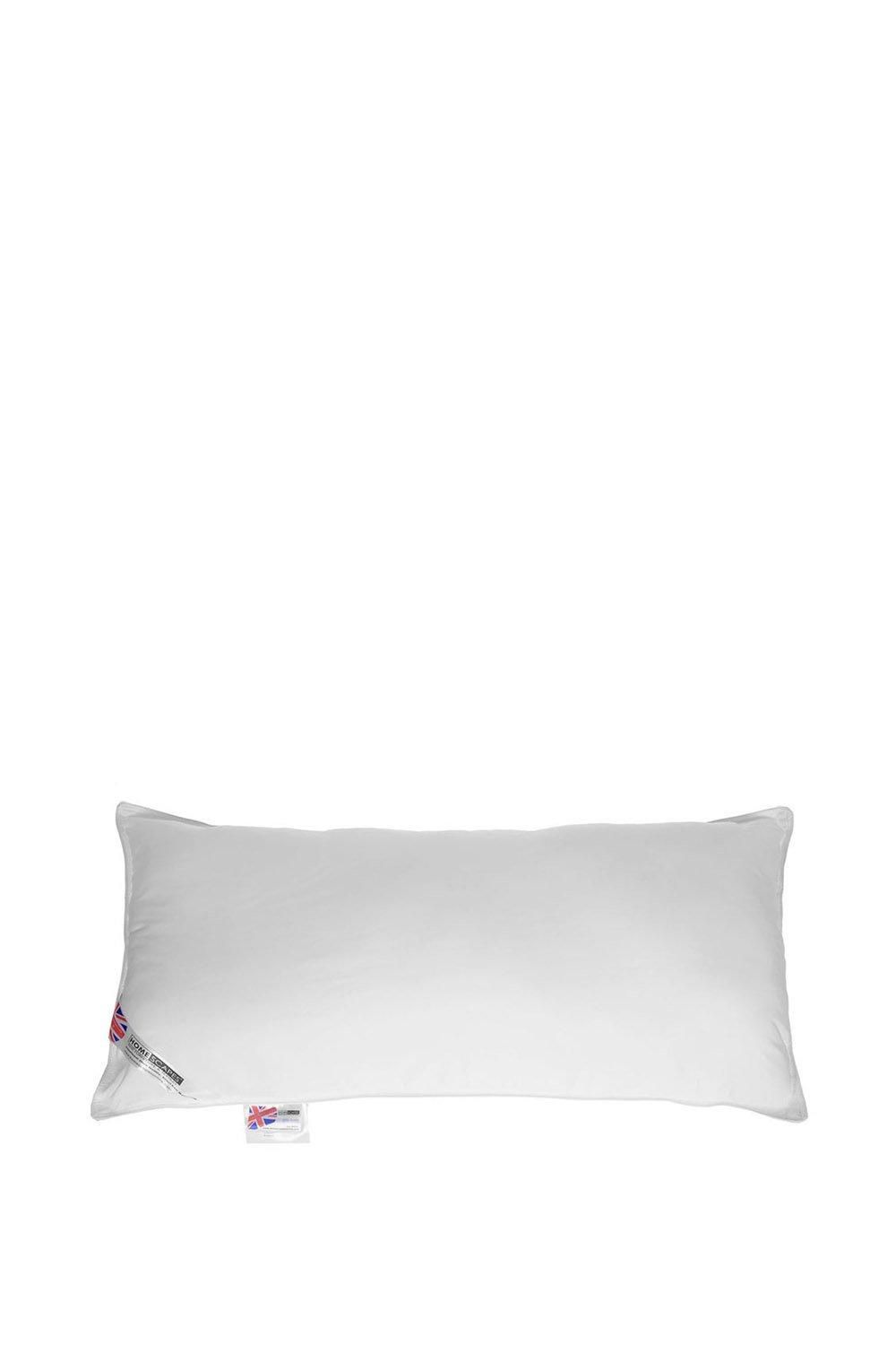 Homescapes Hotel Quality Super Microfibre King Size Pillow in White