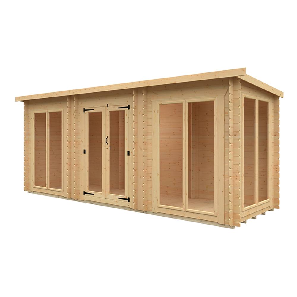 Buttercup Farm 18 x 6 Feet Astoria 19mm Flex - L525 x W175 x H217 cm - Natural 3