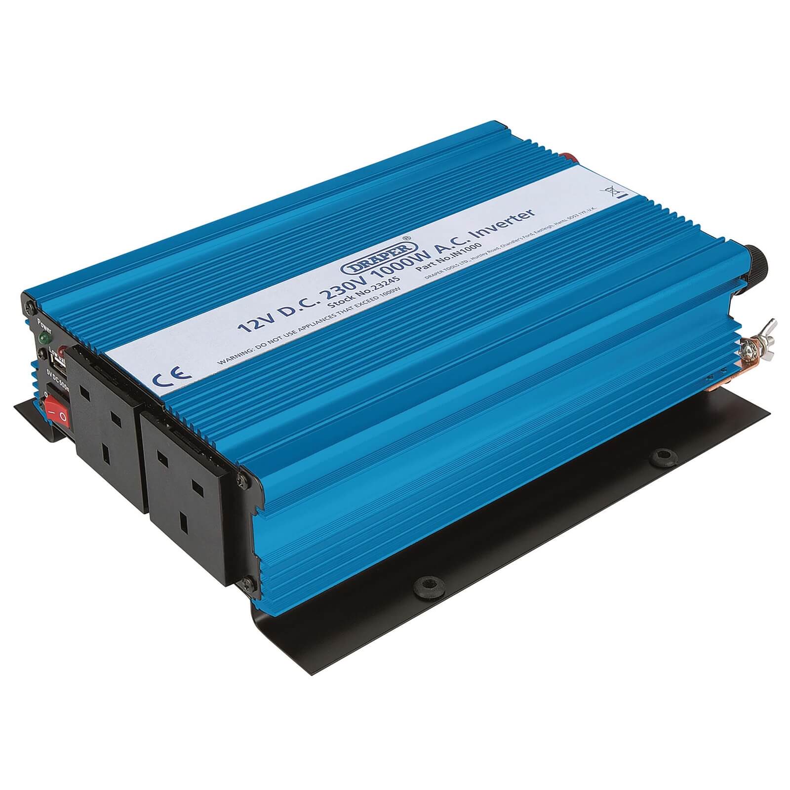Draper 1000W DC-AC Inverter