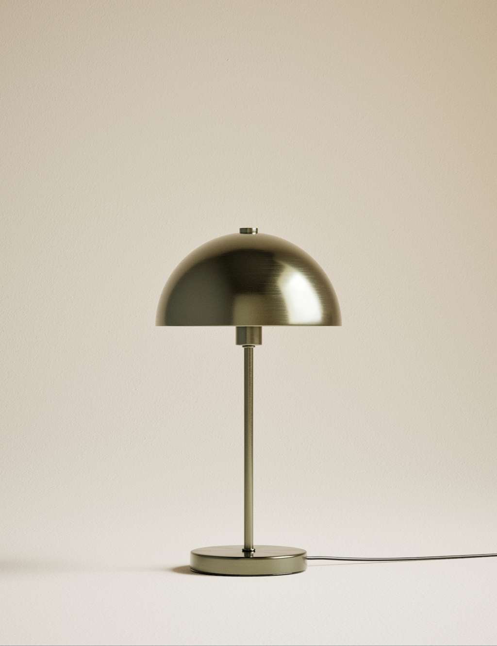 M&S Dome Table Lamp Antique Brass
