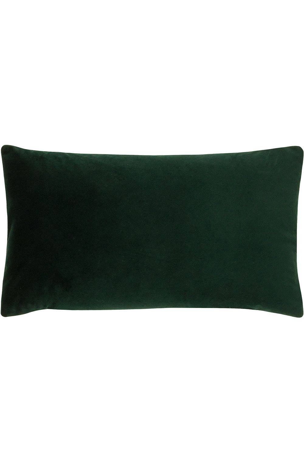 Paoletti Sunningdale Soft Velvet Cushion in Dark Green