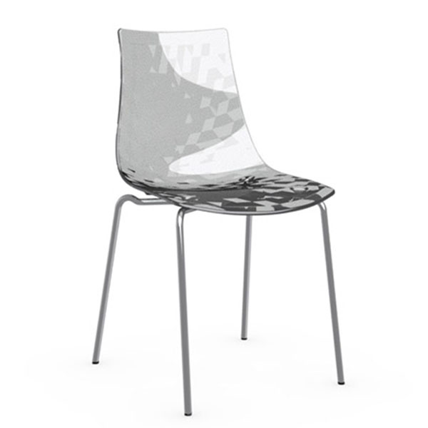Zadie Dining Chair, Transparent