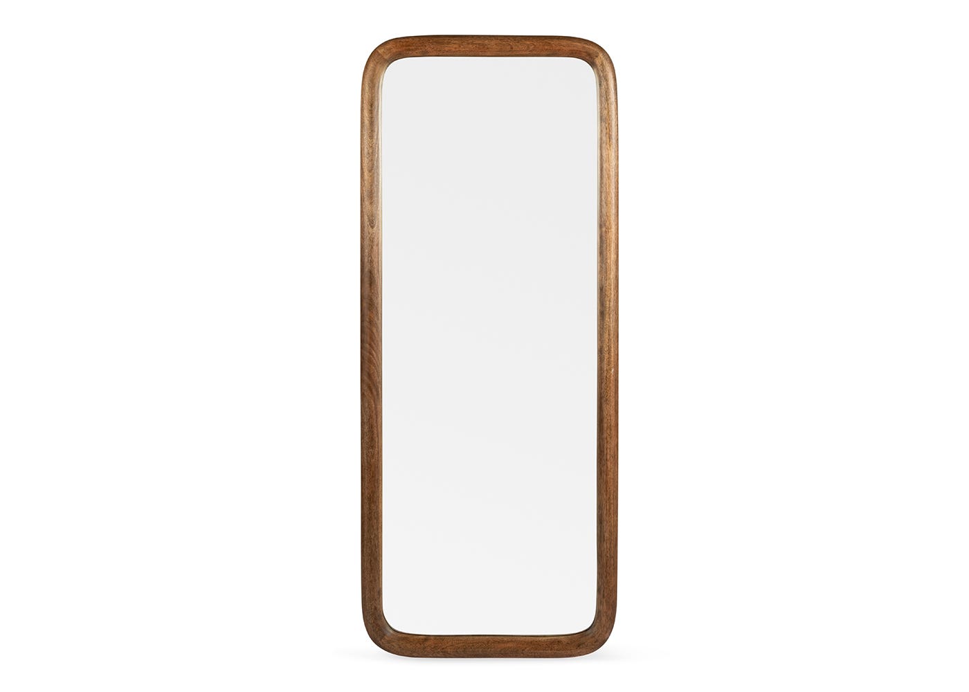 Heal's Genoa Full Length Wooden Floor Mirror Walnut Finish 170 x 70cm