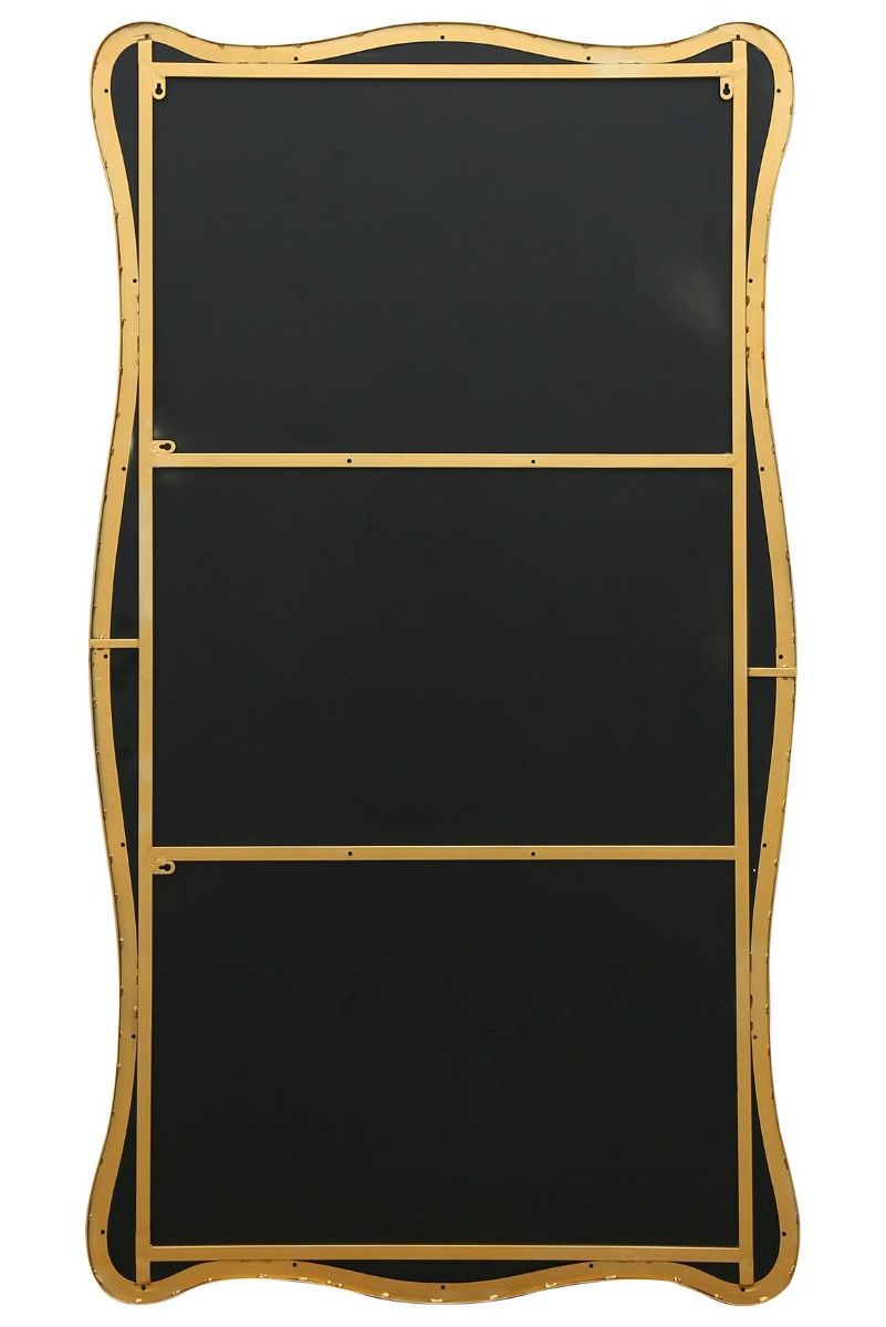 MirrorOutlet New Gold Metal Rectangular Wall Mirror 71" X 39" (180CM X 100CM) 4