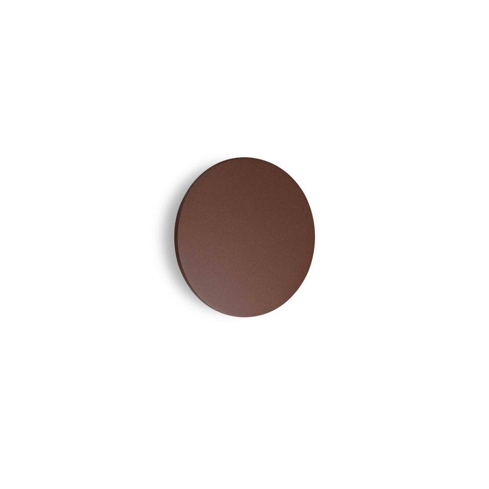 Netlighting Punto Outdoor Flush Wall Lamp Coffee Brown 1400Lm 3000K IP54