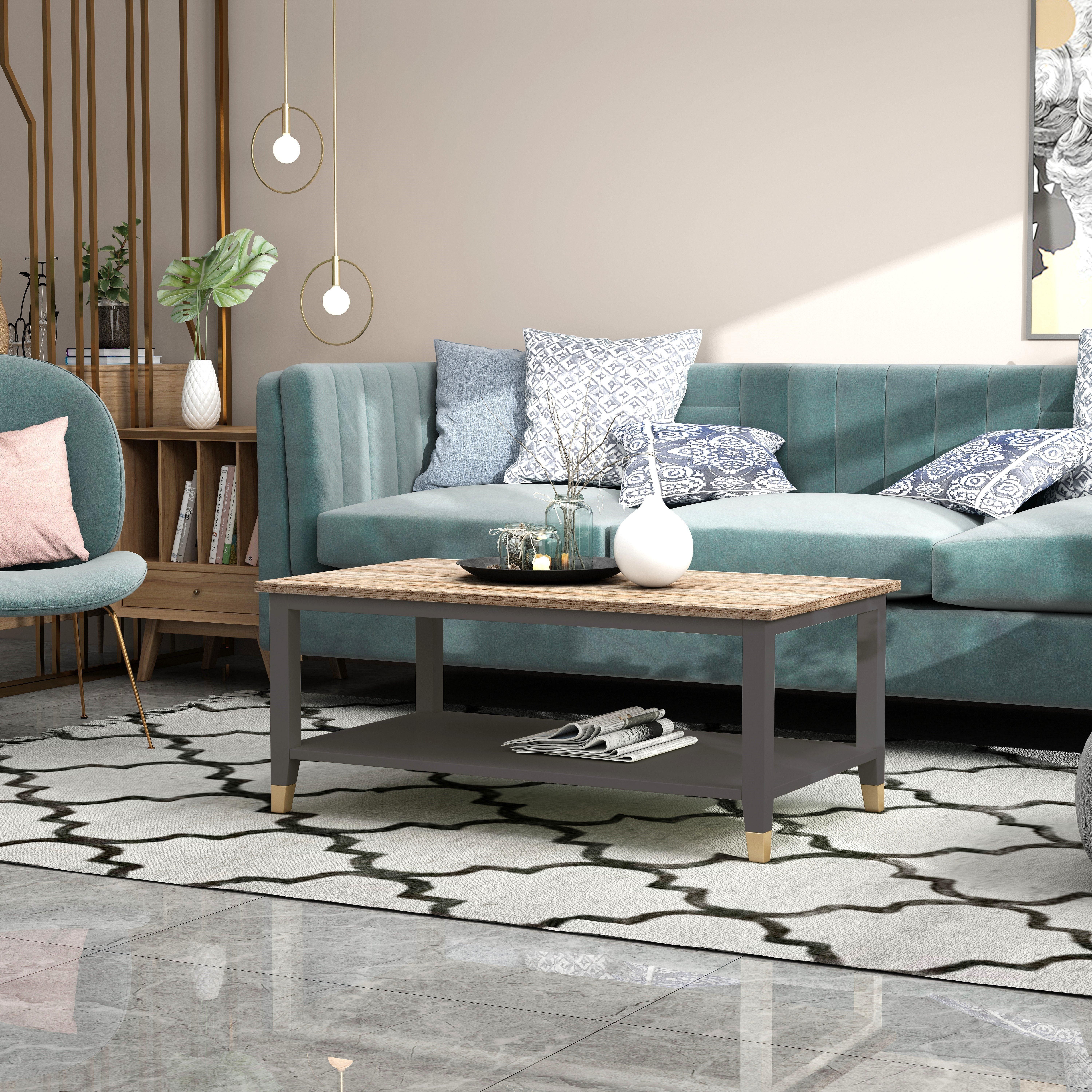 Cabinet Bits Palazzi Coffee Table H45 W100 D56cm in Grey