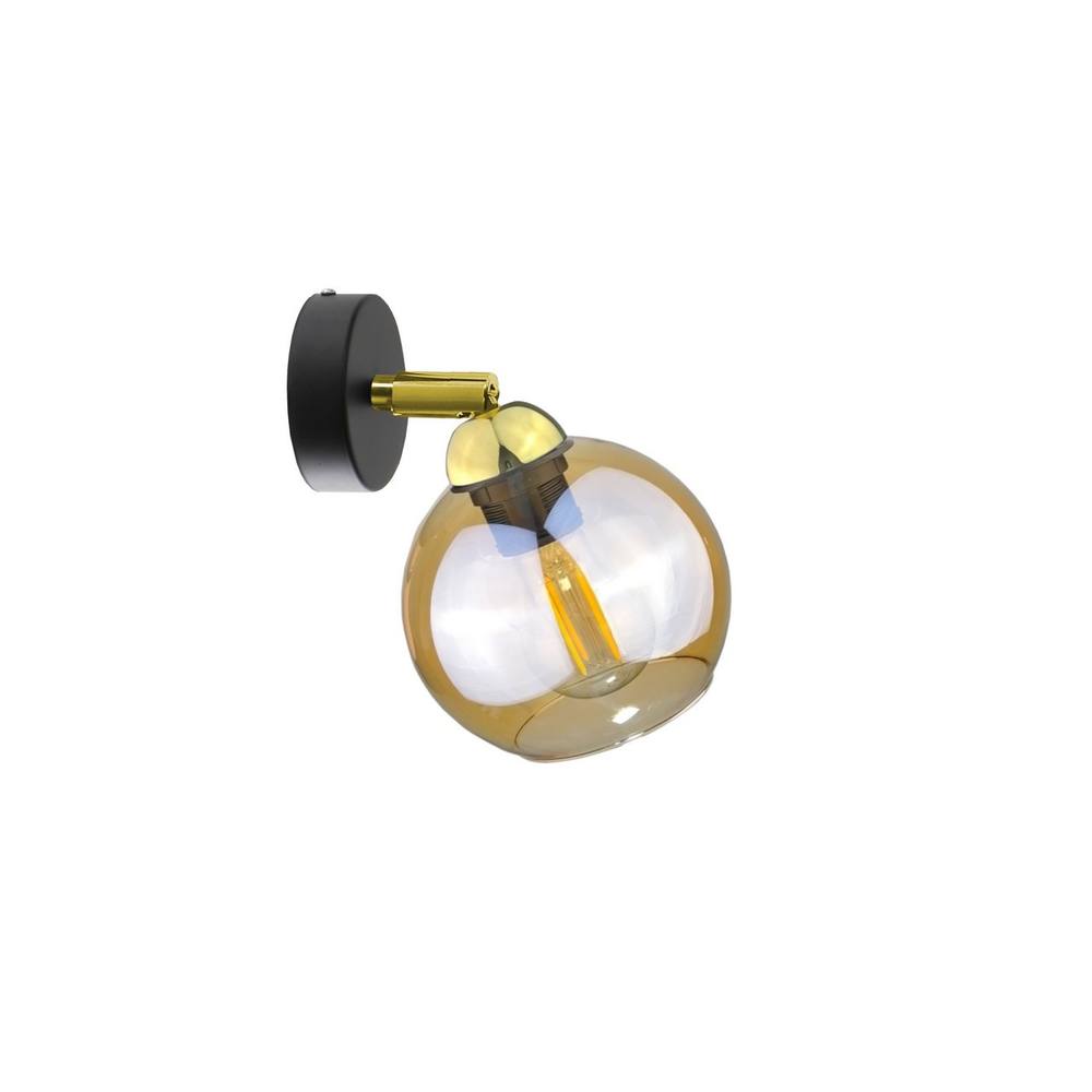 Netlighting Thea Dome Wall Lamp Gold 15cm 1x E27