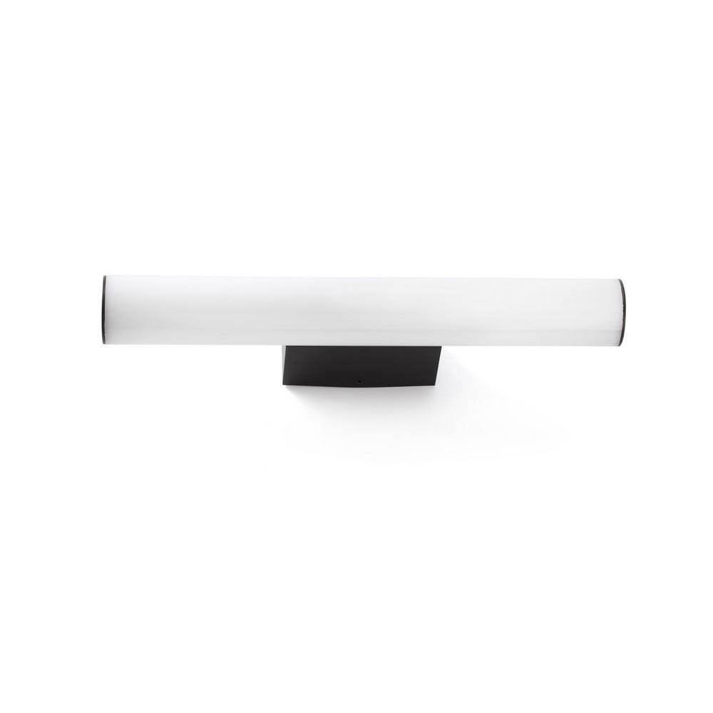 Netlighting Volga Integrated LED Picture Light Wall Light Black 3000K IP44