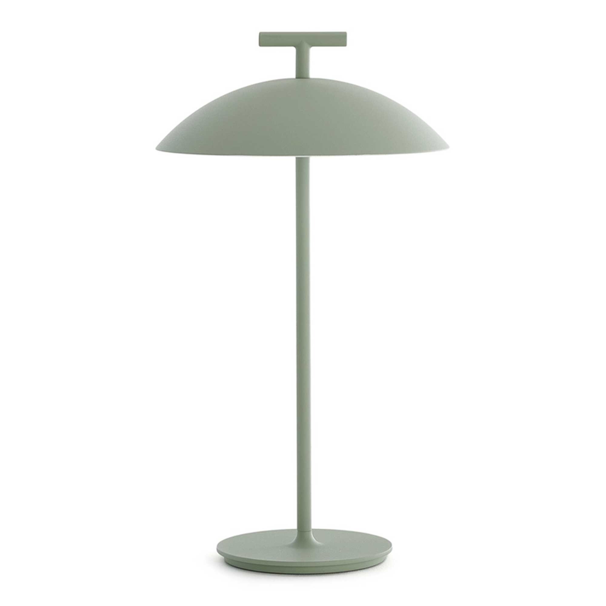 Kartell Mini Geen A Table Battery Lamp 20x36.5 Green | Barker & Stonehouse