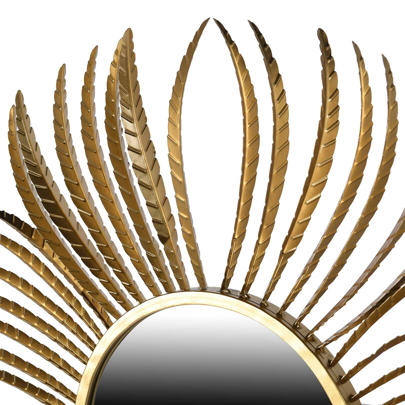 Gold Curl Mirror