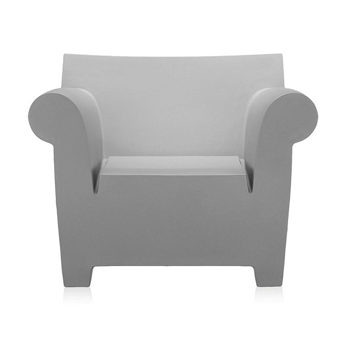 Kartell Bubble Armchair - Grey - polyethylene - Plain - W105 x D77 x H80cm - Barker & Stonehouse