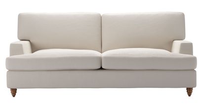 Isla 3 Seat Sofabed in Taupe Brushed Linen Cotton - sofa.com