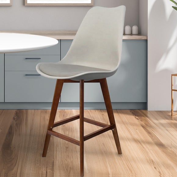 Fusion Living Soho Plastic Bar Stool