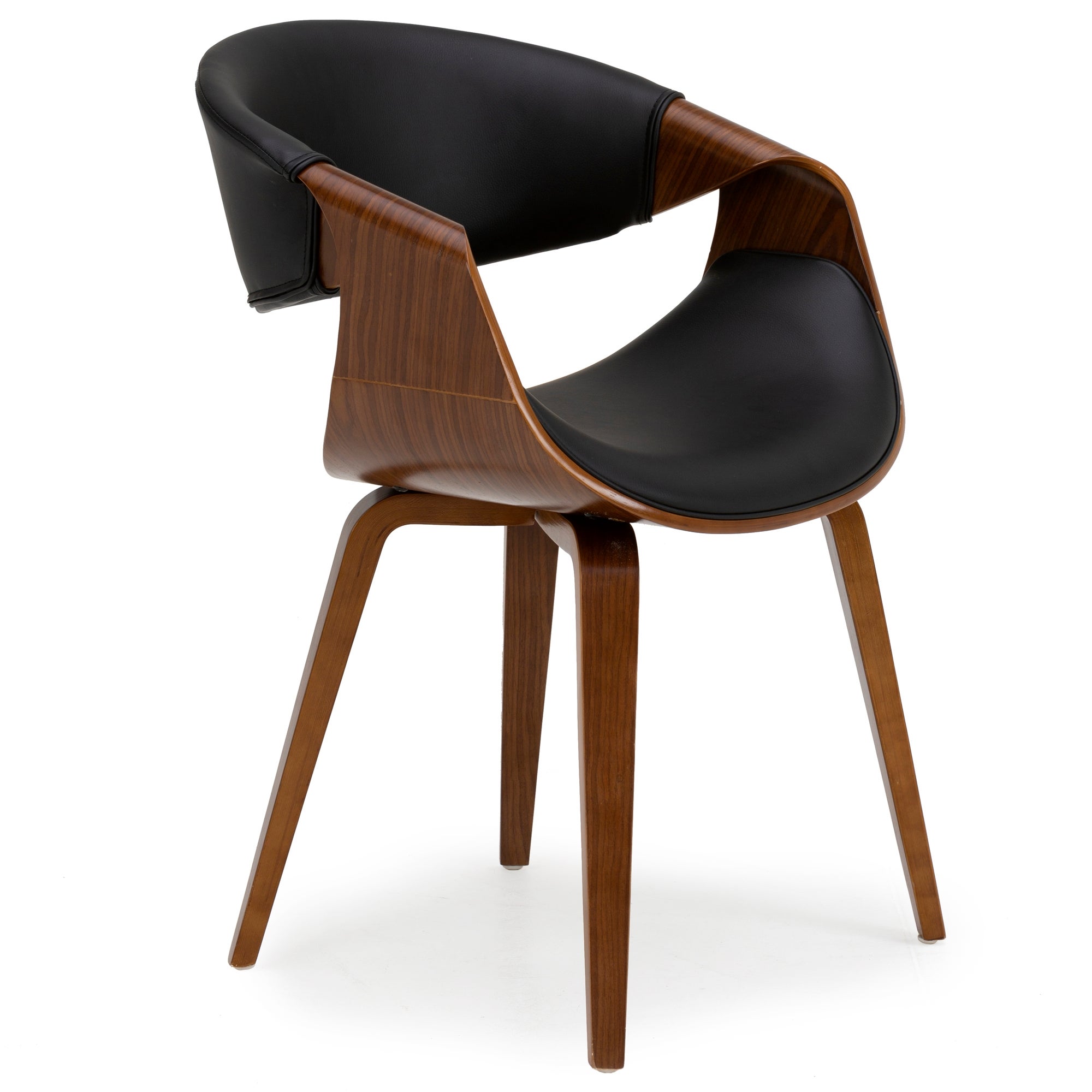 Modena Chair Black PU Leather Black