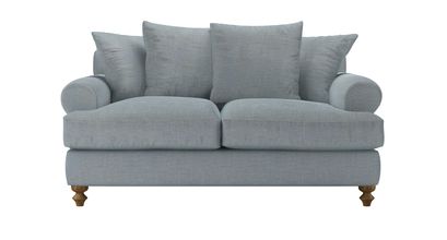 Teddy 2 Seat Sofabed in Buttermere Baylee Viscose Linen - sofa.com