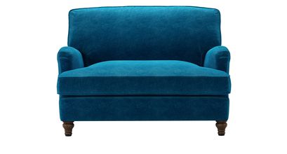 Bluebell Loveseat Sofabed in Scuba Smart Velvet - sofa.com