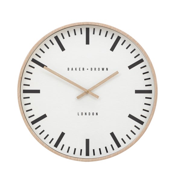Cedar & Sage Longstone Round Wall Clock