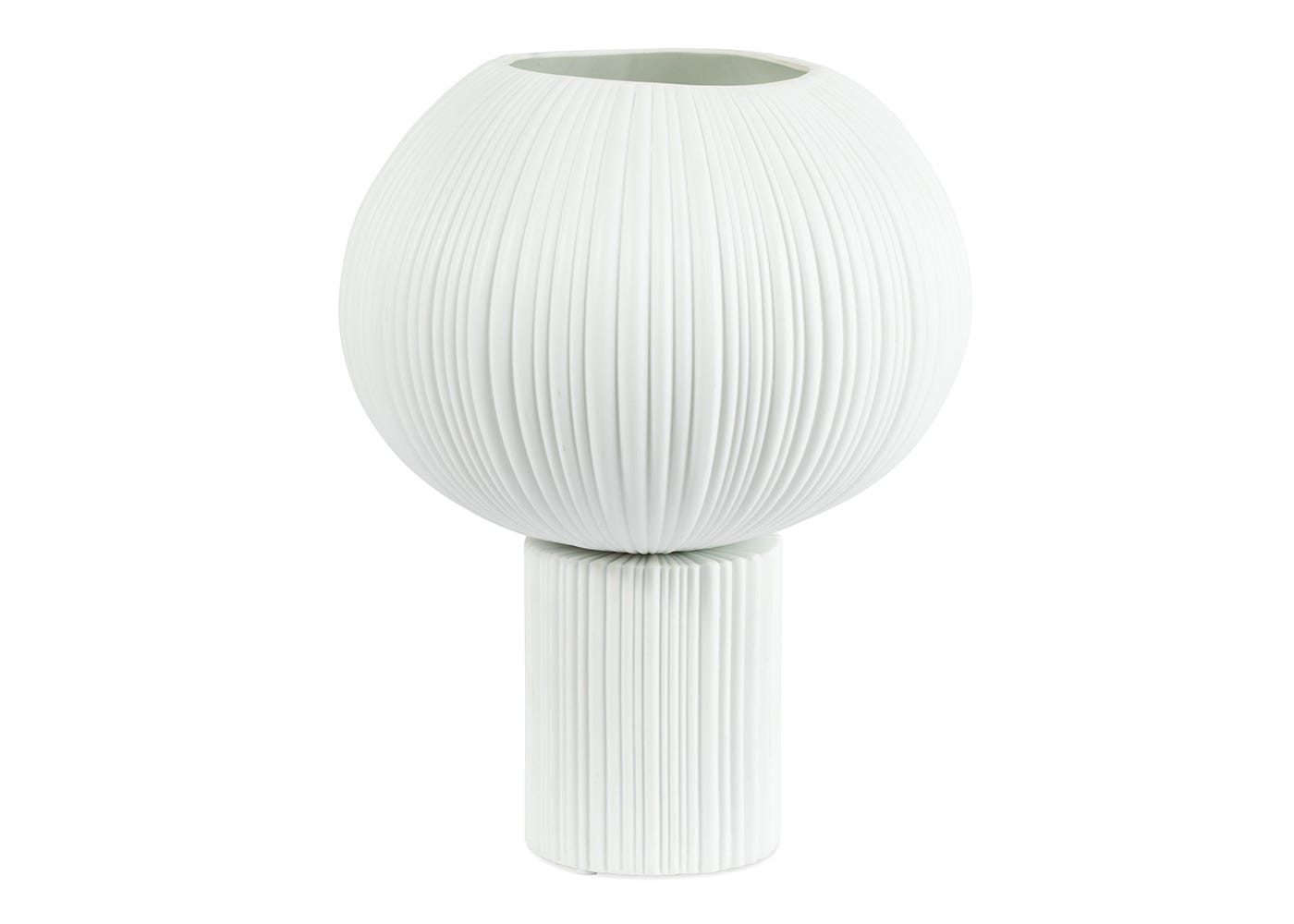 Heal's Sea Urchin Porcelain Table Lamp White