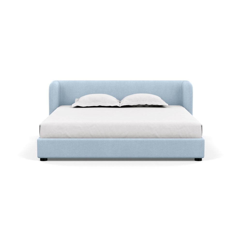 Heal's Group Bed Super King Capelo Linen-Cotton Sea Shanty