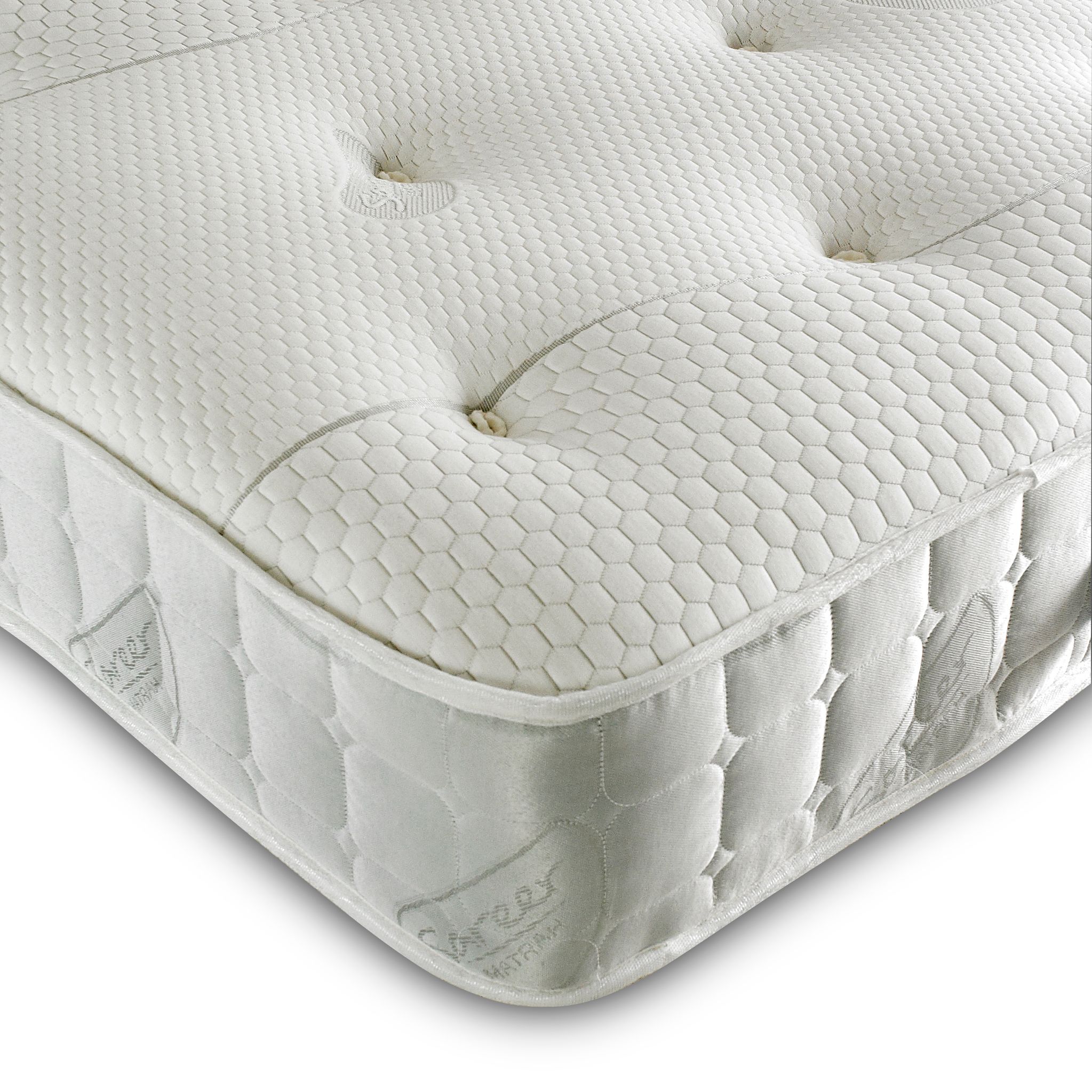 Sareer Furniture Limited Memory Coil Mattress in White