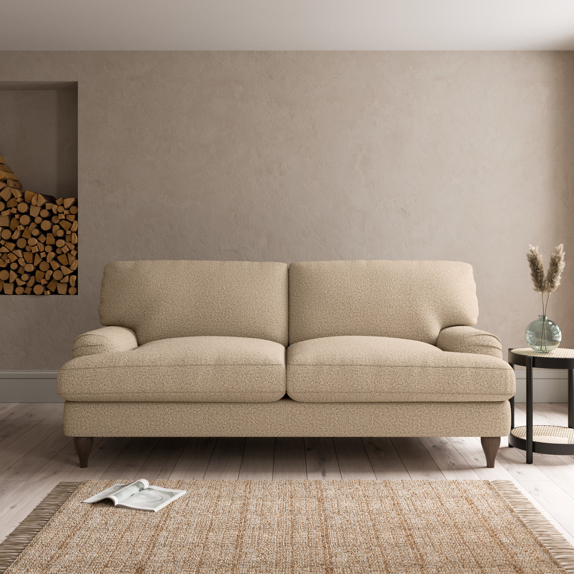Darwin Cosy Marl 3 Seater Sofa Cosy Marl Camel