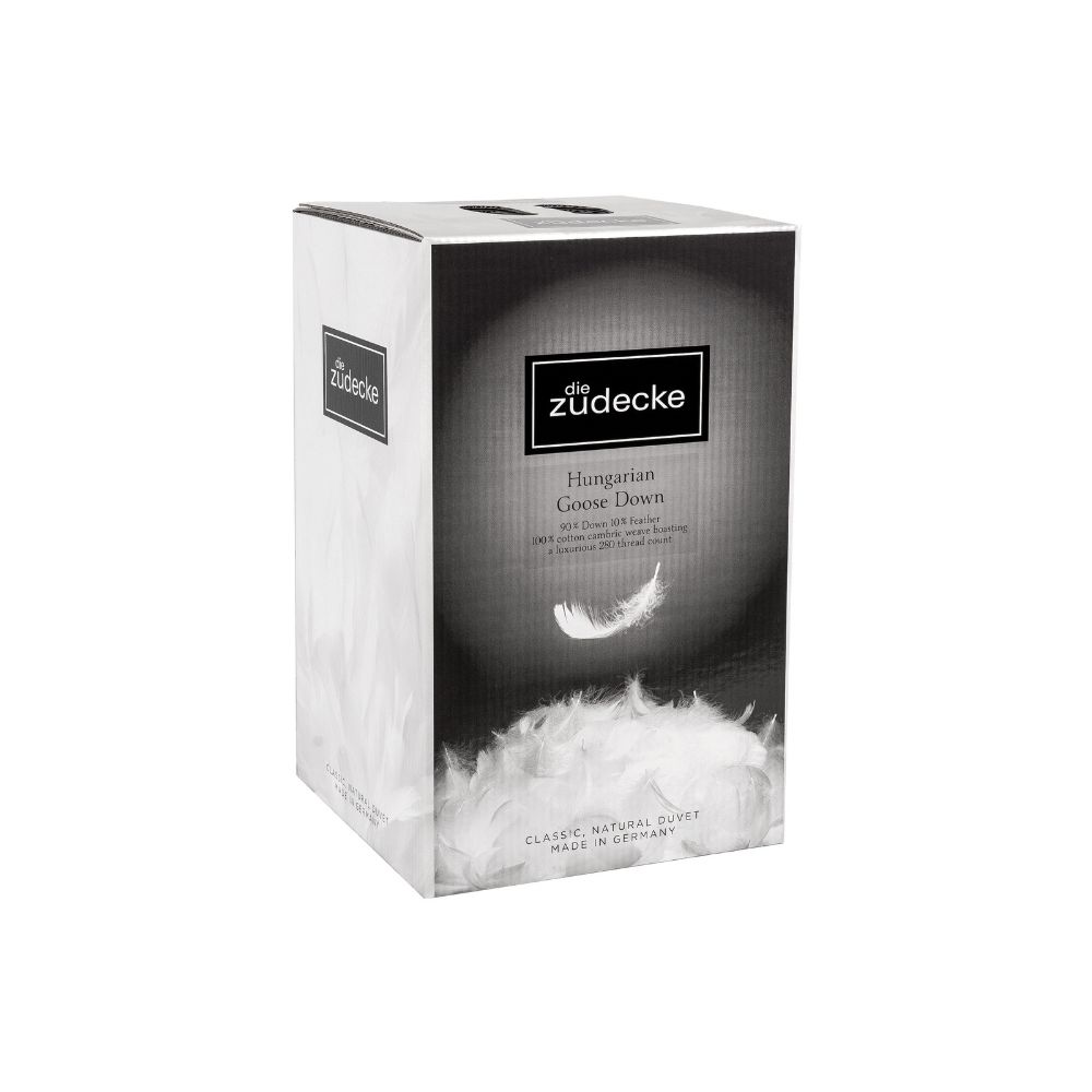 die zudecke Hungarian Goose Down 6tog Duvet in White