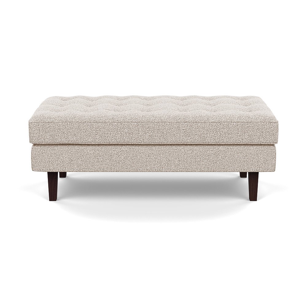Heal's Hepburn Ottoman Loop Boucle Taupe Wenge