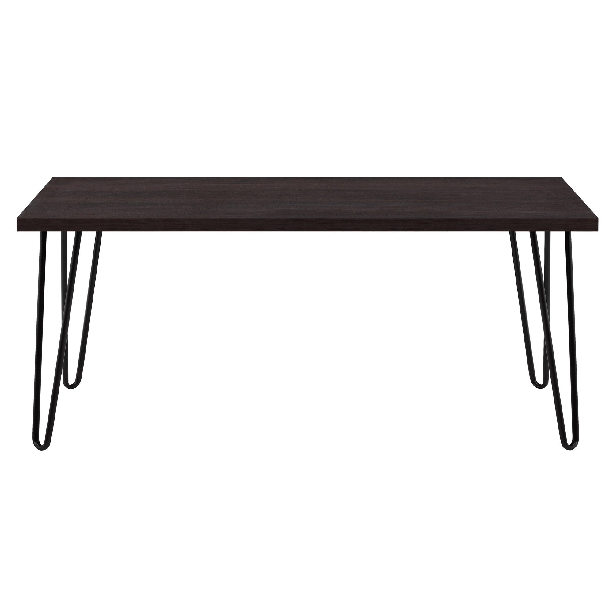 Owen Retro Hairpin Coffee Table Brown