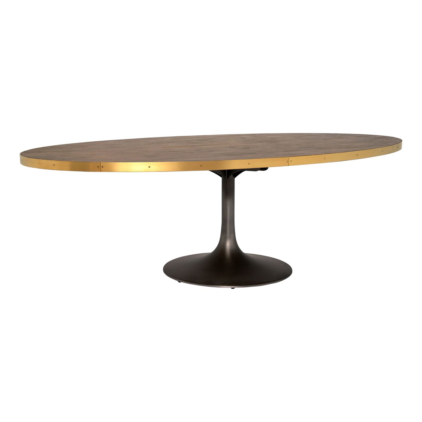Talula Oval Dining Table, Light Burnt Oak