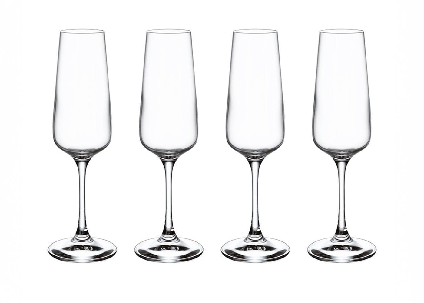 Villeroy & Boch Ovid Champagne Flute Set of 4