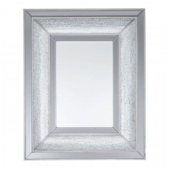 Wendy Wall Bedroom Mirror In Antique Silver Frame