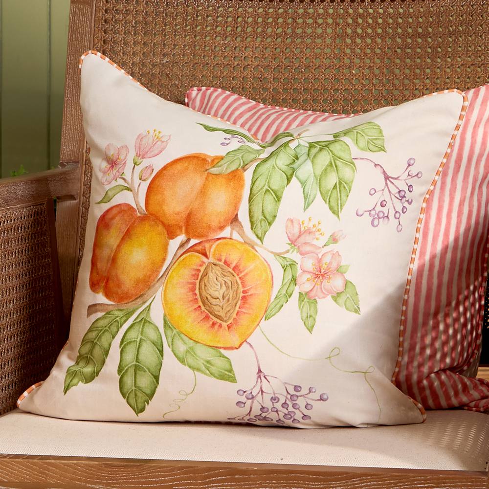 Voyage Maison Peach Harvest Printed Outdoor Cushion