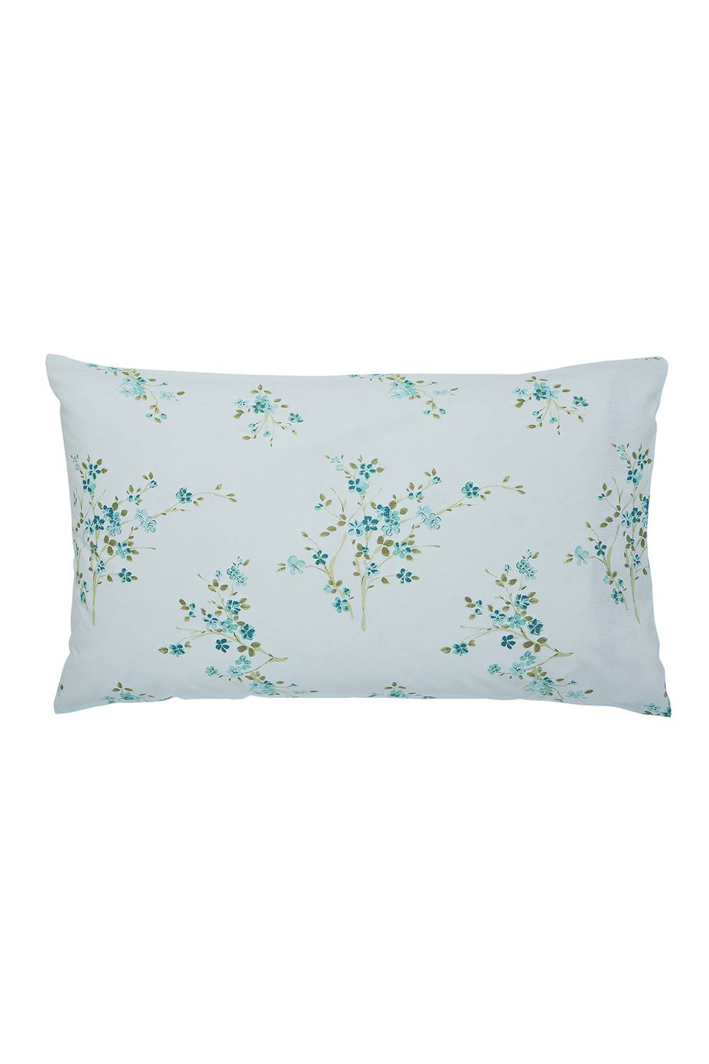 Helena Springfield 'Blossom Print' Cotton Duvet Cover Set in Aqua 3