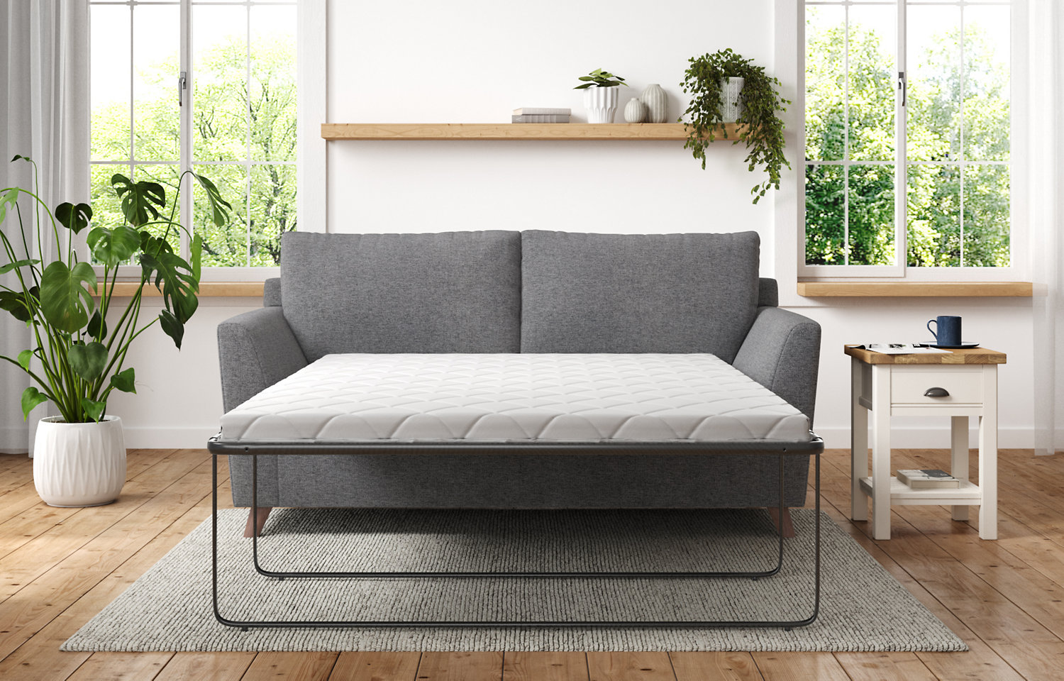 M&S Oscar Large 2 Seater Sofa Bed