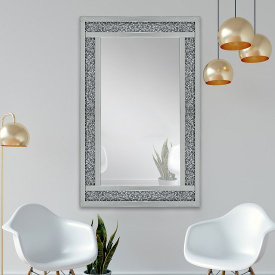 Tuturano Designer Rectangular Wall Mirror